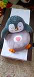 Pufe infantil pinguim