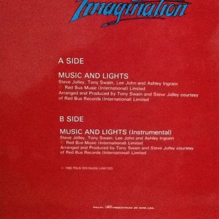 Vinil vintage Imaginations -Music and Lights-Portes Incluidos