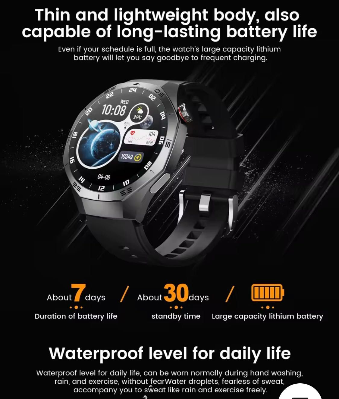 S5 Smart Watch iOS/android