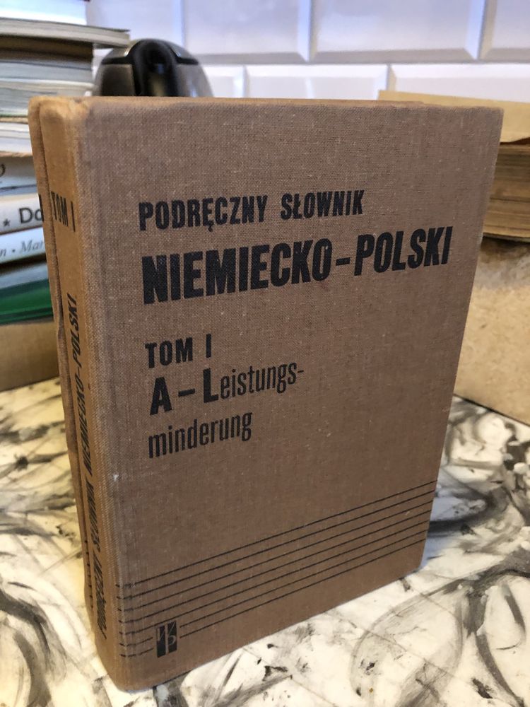 Podręczny słownik Niemiecko-polski 1987 2 tomy