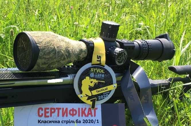 приціл NightForce ATACR 5-25 F2 з моноблоком SPUHR 6MIL