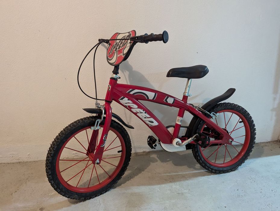 Bicicleta 16 como nova (usada 2 ou 3 vezes)
