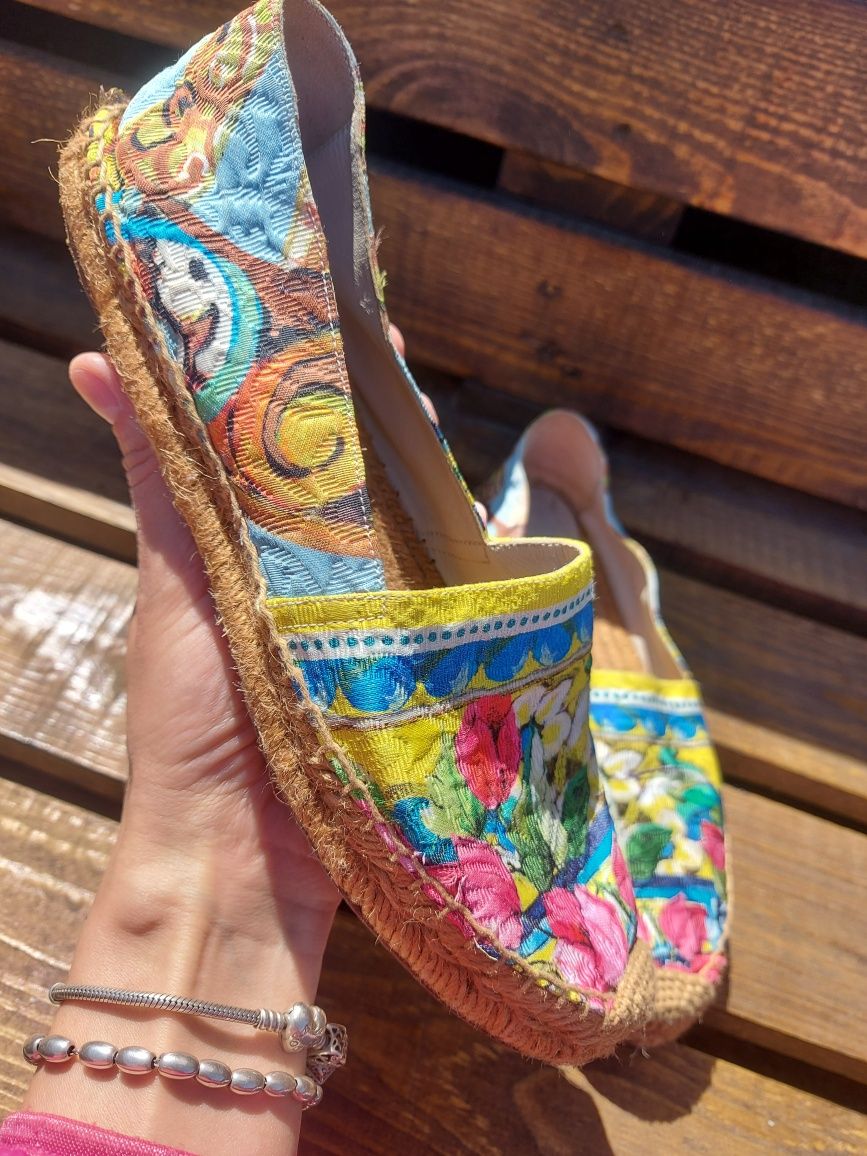 Еспадрильї DOLCE &GABBANA 38 р(24 см) Оригінал