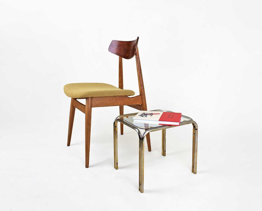 Krzesło duński modernizm Mid-century vintage lata 60. Po RENOWACJI