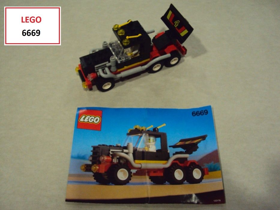 LEGO CITY: 1252; 6596; 2881; 6673; 6687; 6425; 6669