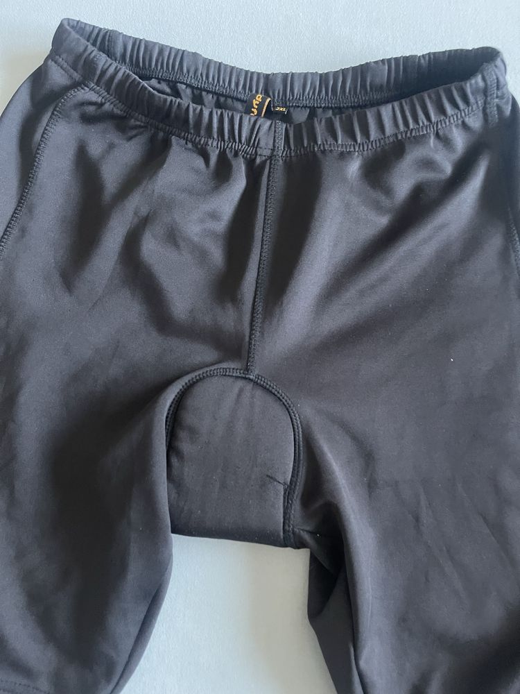 Muddyfox 2XL czarne spodenki sporfowe kolarski kolarkie rowerowe