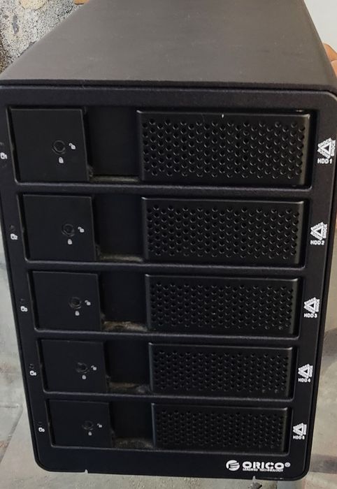 DAS orico - 5 HDDs USB 3.1