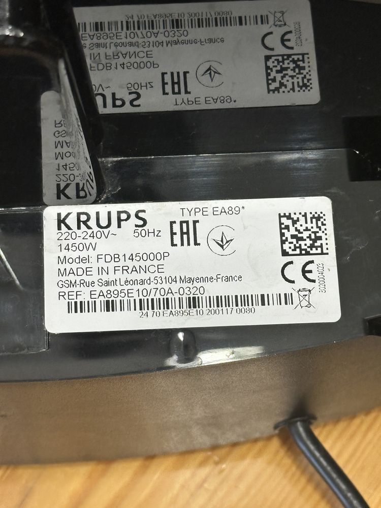 Expres do kawy krups evidence one EA895E