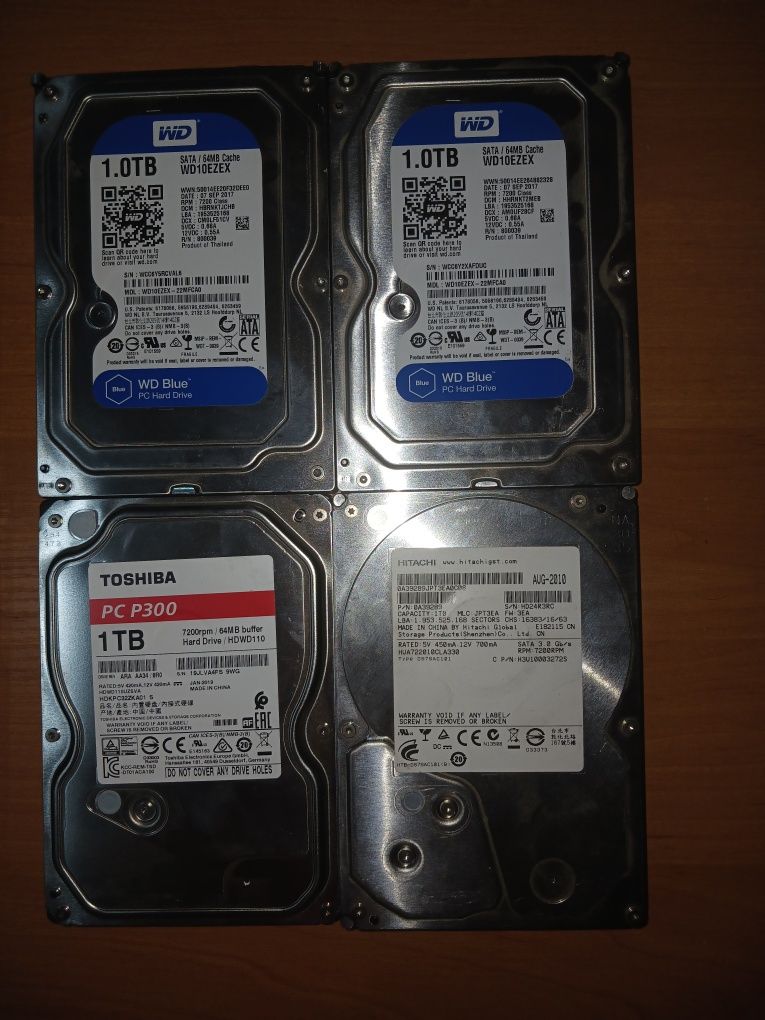 Жесткий диск,HDD 3,5 sata, toshiba, seagate, wd, Hitachi, samsung gb