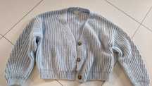 Sweter 134 Reserved wiosenny w rozmiarze 134 kardigan niebieski wiosen