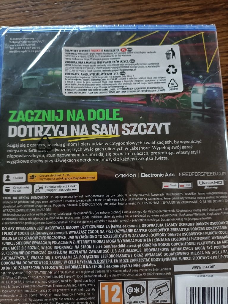 Gra nfs need for speed unbound pl ps5