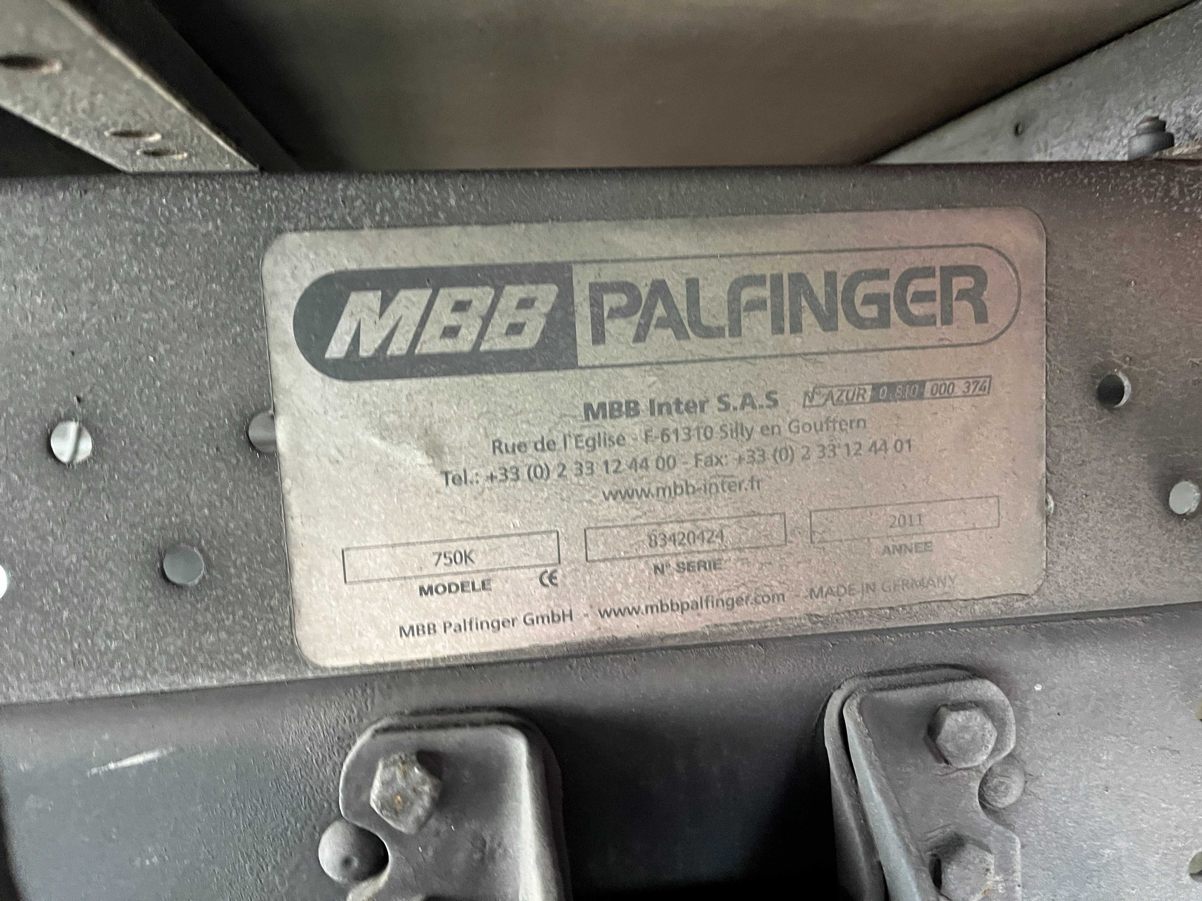 Winda MBB PALFINGER 750 kg super stan