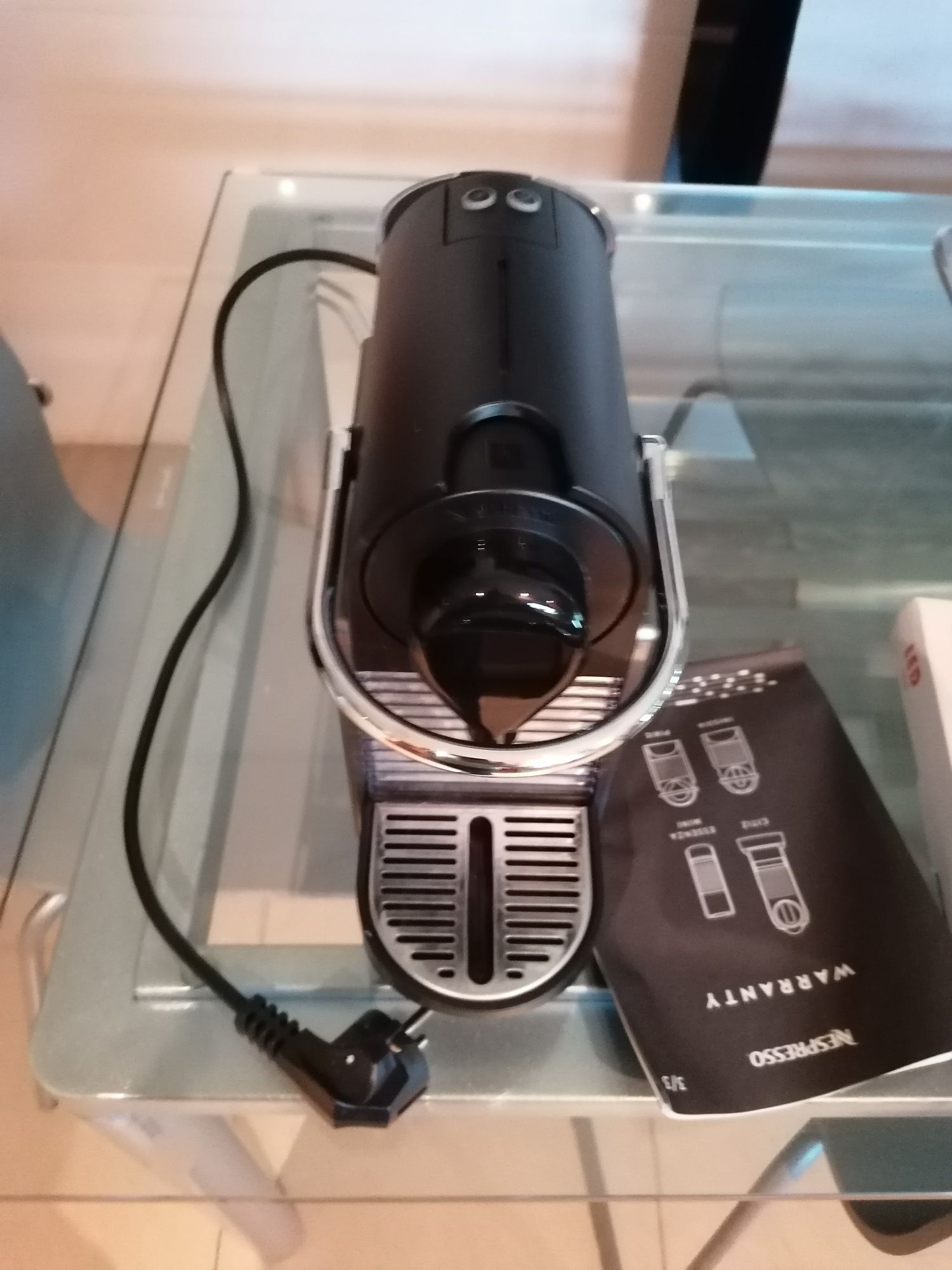 Nespresso avariada com cx