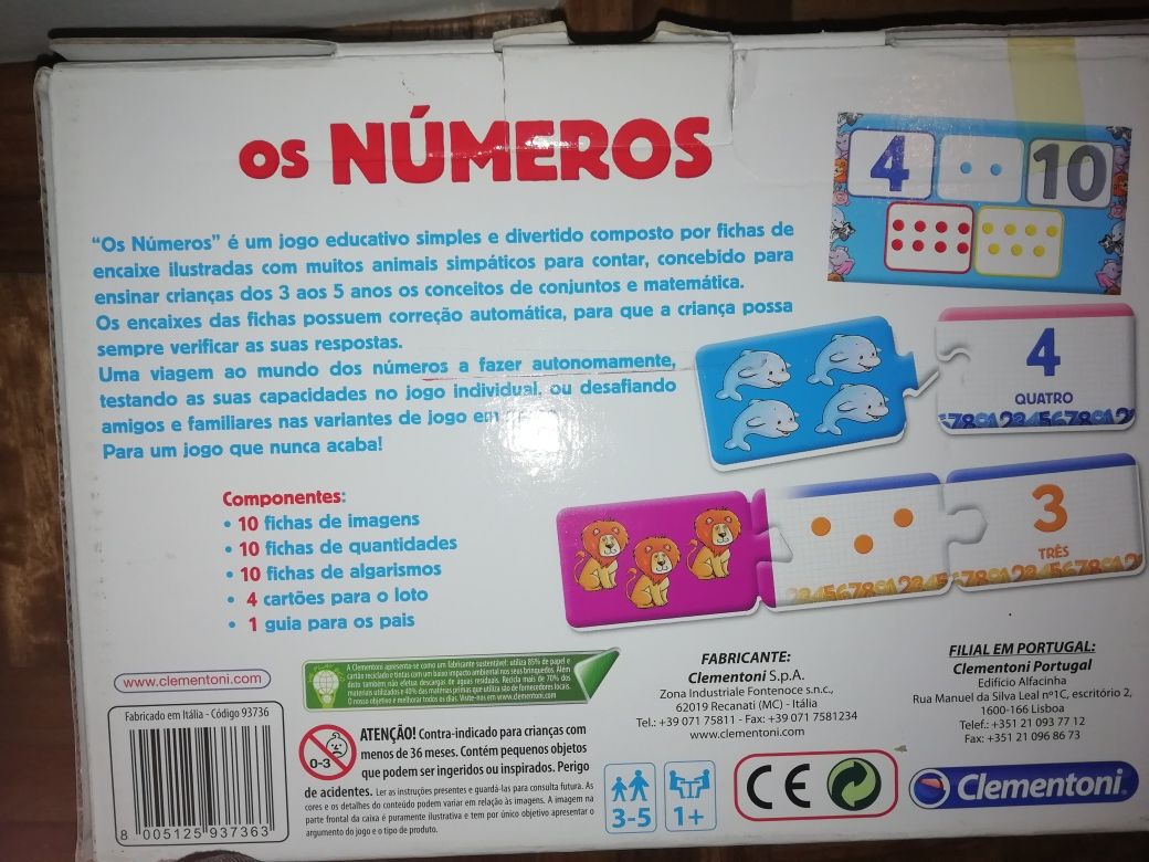 Jogos educativos Clementoni