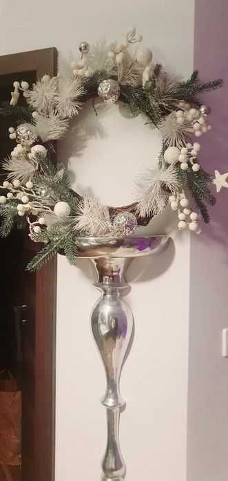 Przepiękny Duży Wieniec Home&You  45cm