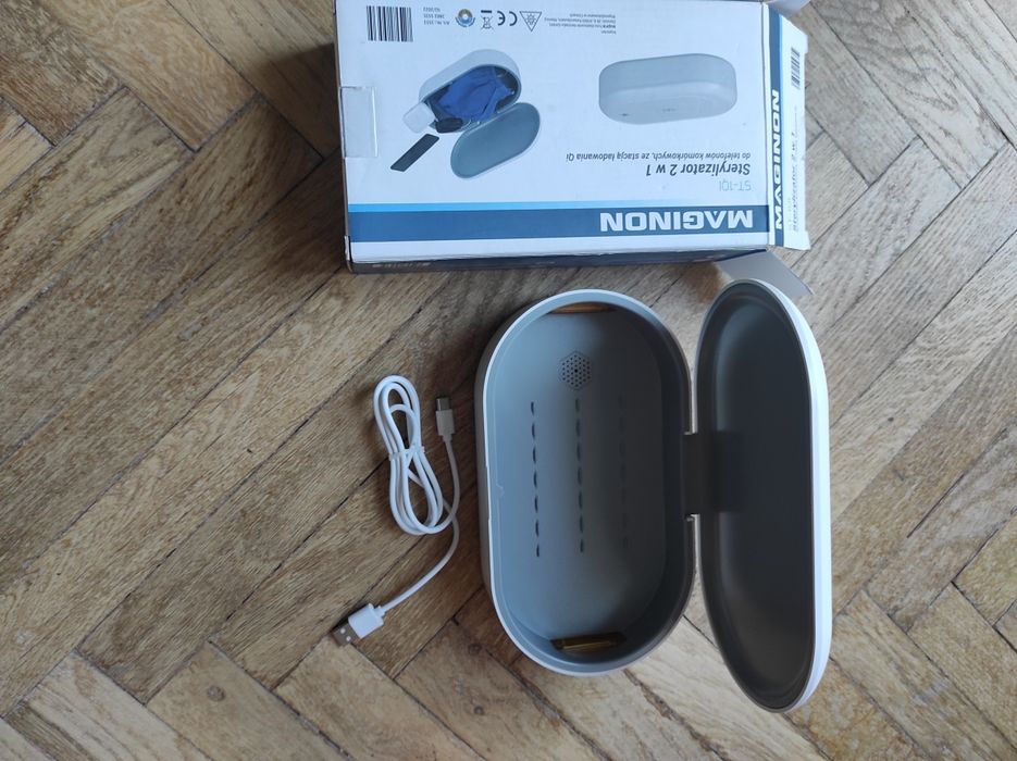 Sterylizator i ładowarka telefonu Maginon 2 w 1