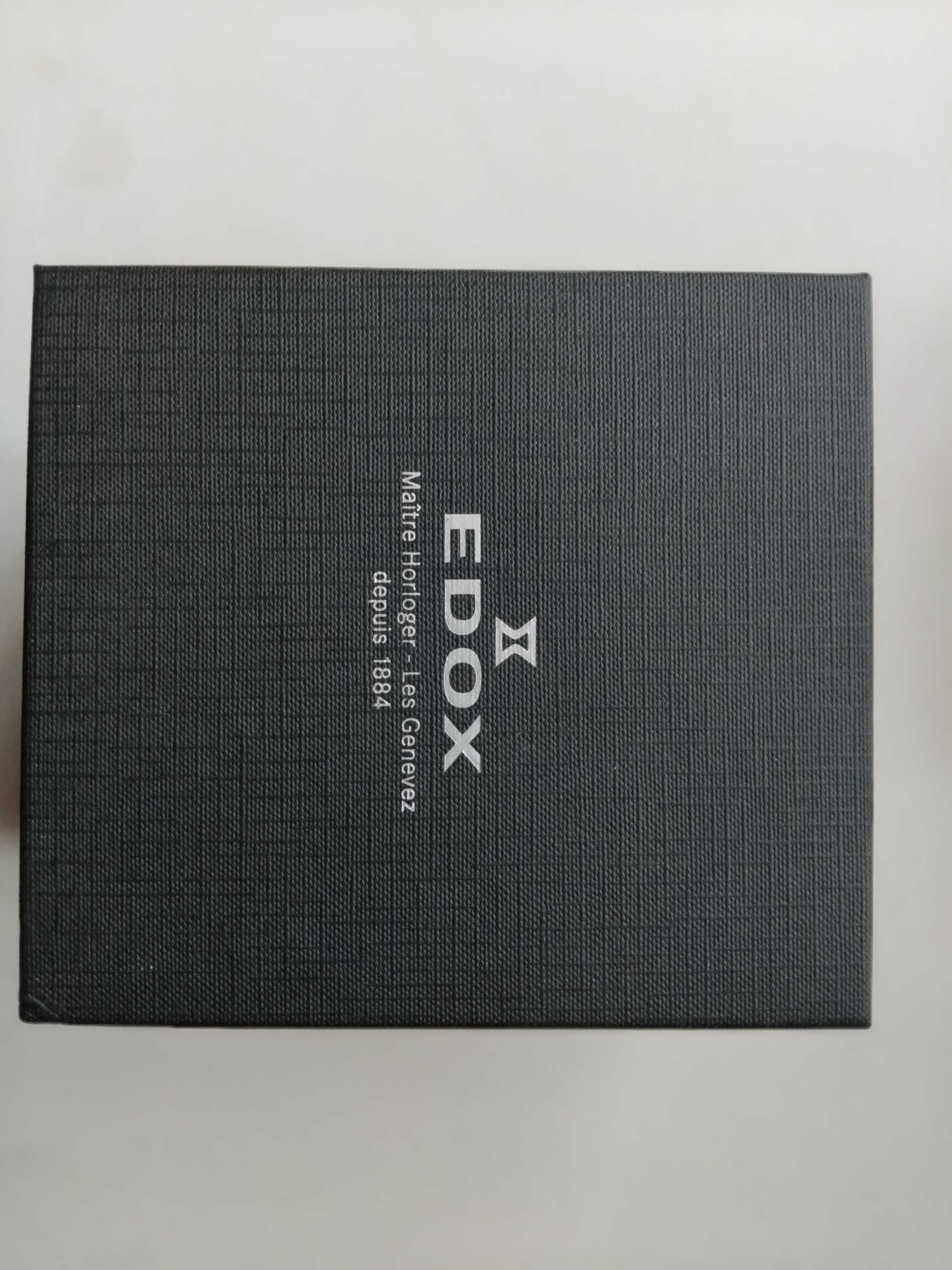 Оригінал ГОДИННИК EDOX 84300 3RM NROB.Quartz. Swiss made