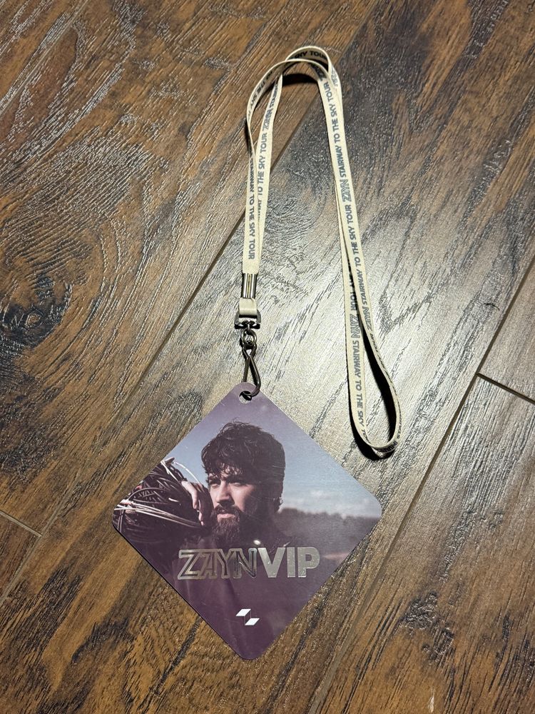 Smycz zayn malik one direction 1D vip kolekcjonerska limitowana