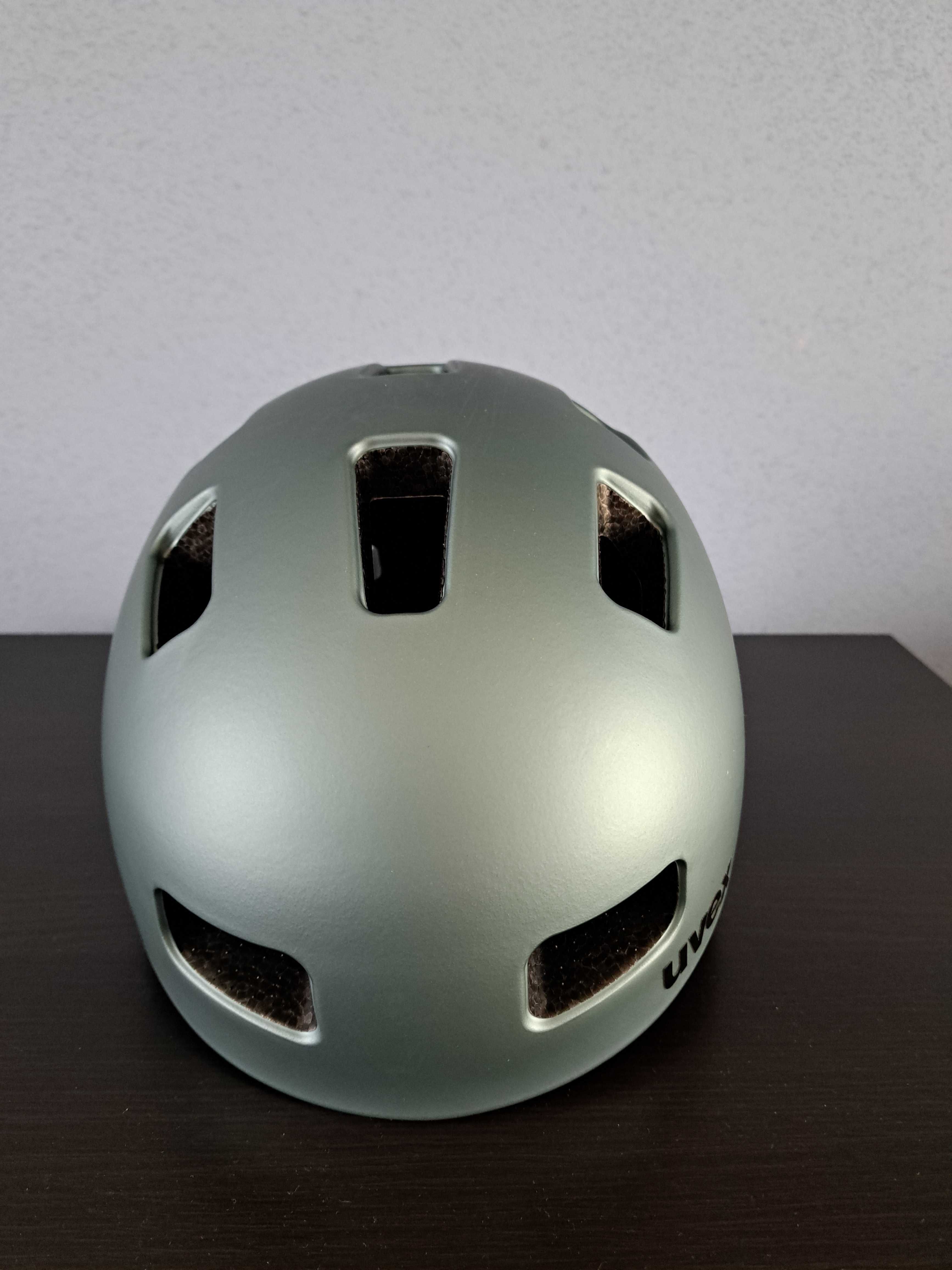 Kaski Kask rowerowy Uvex city 4 r 55-58cm orzeszek