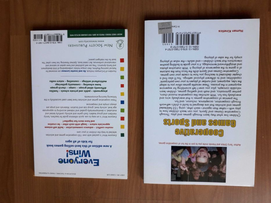 Cooperative Games and Sports/Activities New