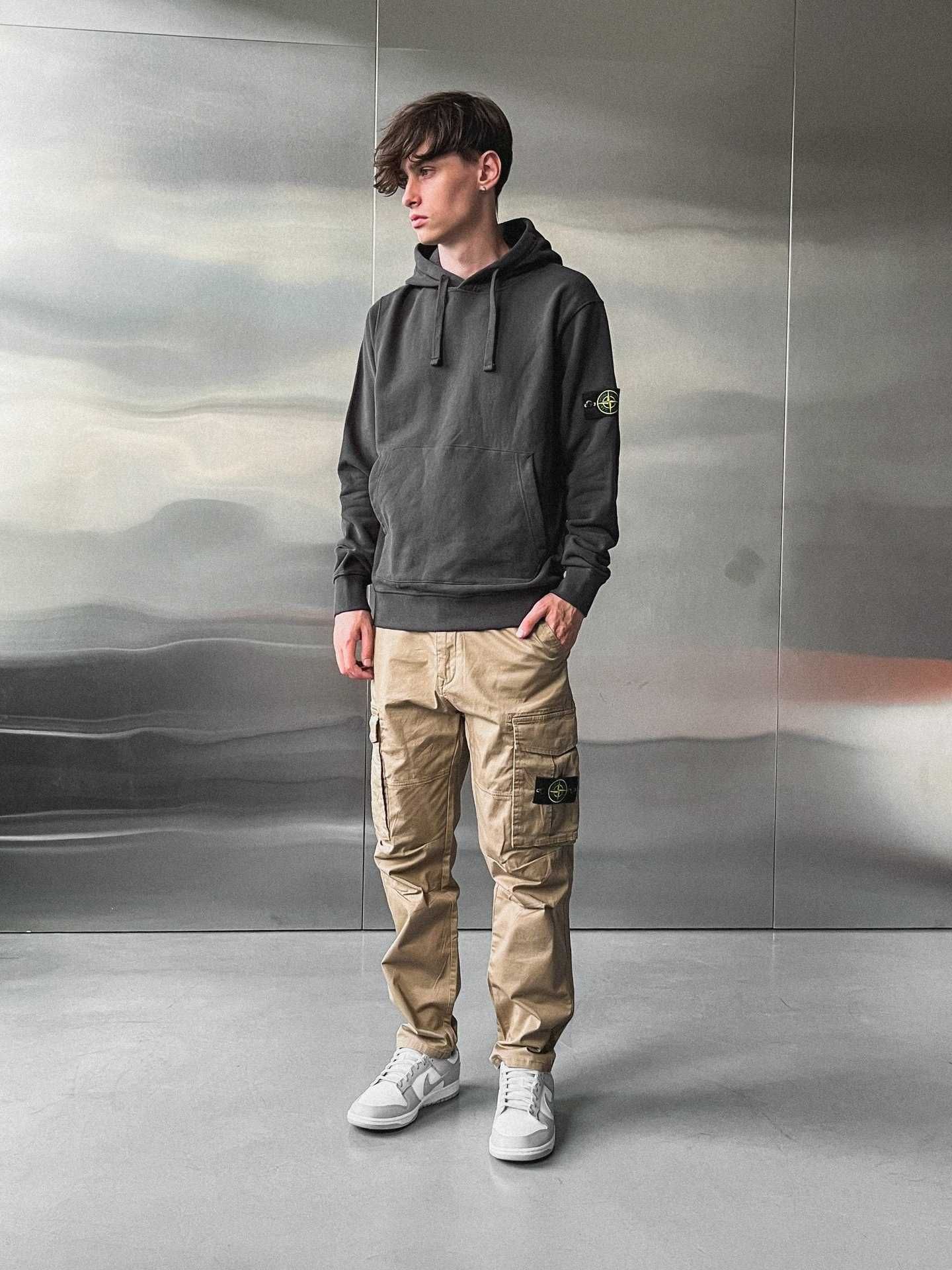 Штани-карго STONE ISLAND 1832 Pants Grey