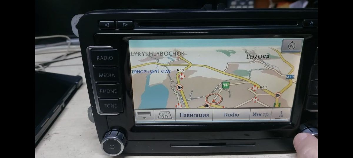 Автомагнітола Columbus RNS-510 RCD-510 Jeta Golf Scoda А5 А7 SuperB