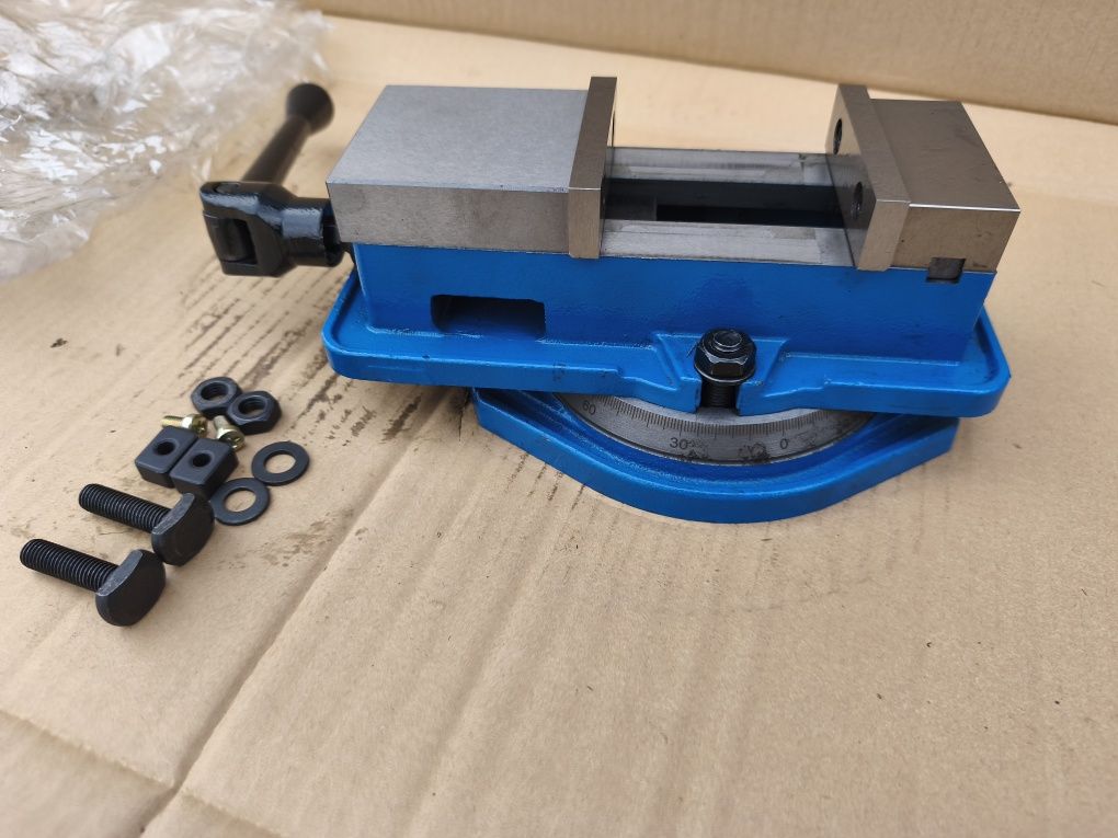 Imadło maszynowe obrotowe 80mm Wiertarka Frezarka
