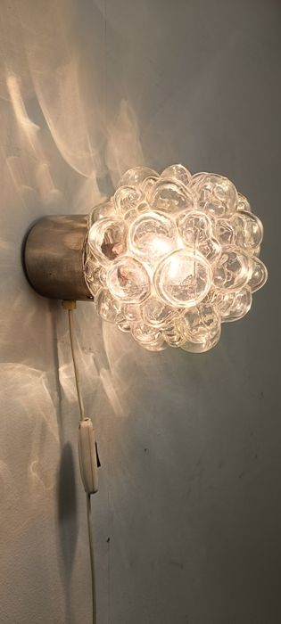 lampka nocna kinkiet Malina Czechosłowacja lata 60-te