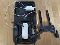 Dron dji spark + aparatura 2 baterie kable