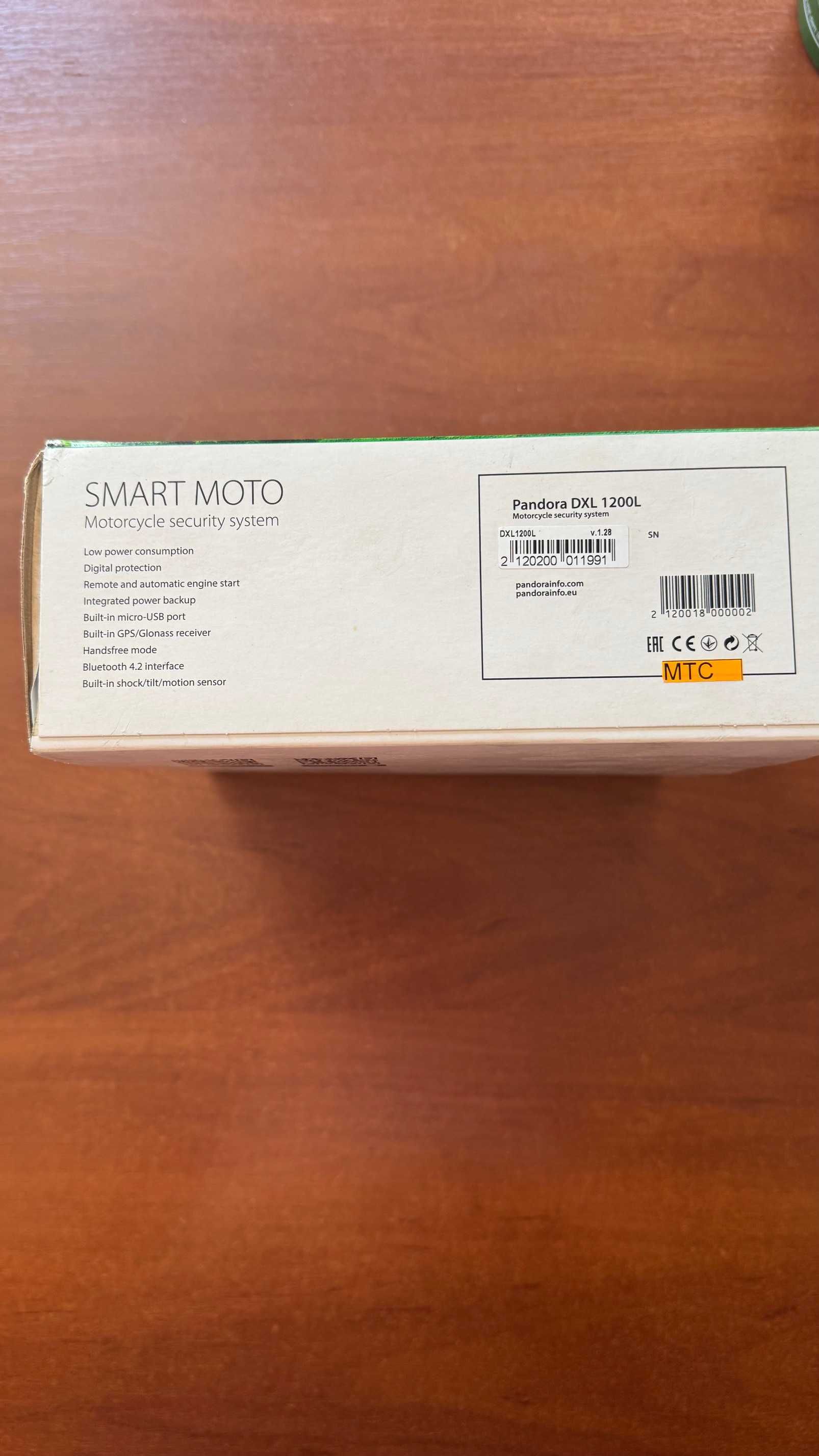 Мотосигналізація Pandora SMART MOTO model DXL-1200L