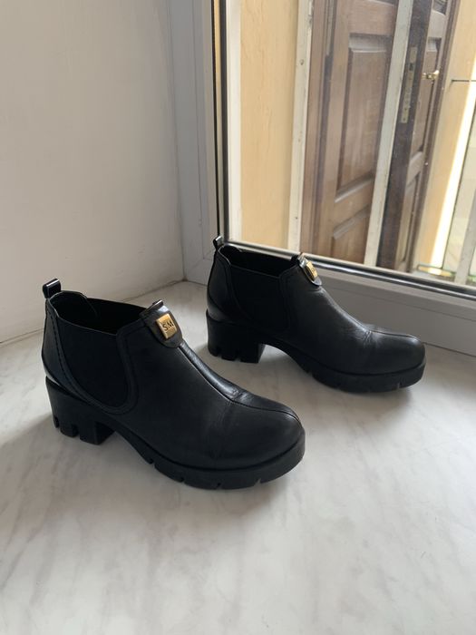 Осінні/весняні жіночі черевички з натуральної шкіри, фірма SM