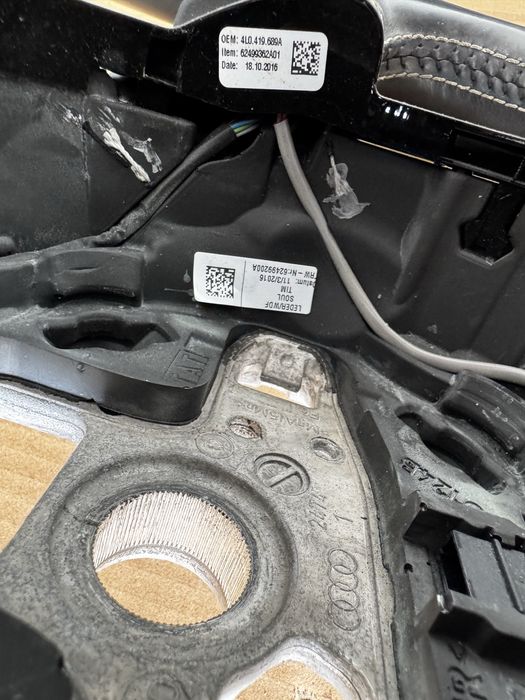 Kierownica multifunkcyjna z łopatkami audi sq5