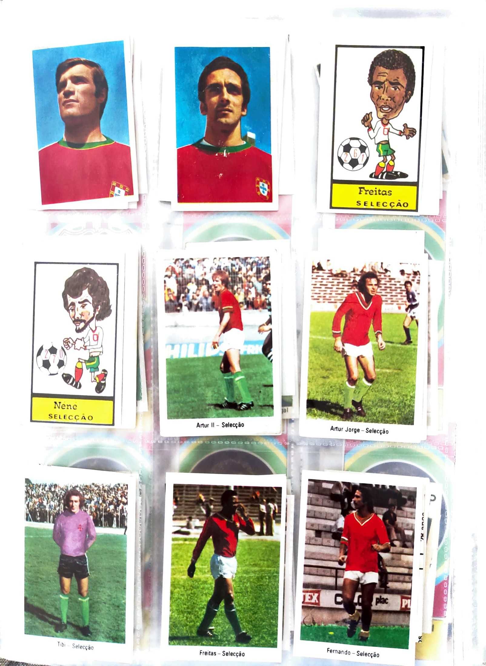 Cromos Seleção Nacional desde 1978 até 2022 Panini e outros