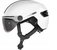 Kask rowerowy Abus HUD-Y ACE Shiny White 91996 r. M 54-58cm (S)