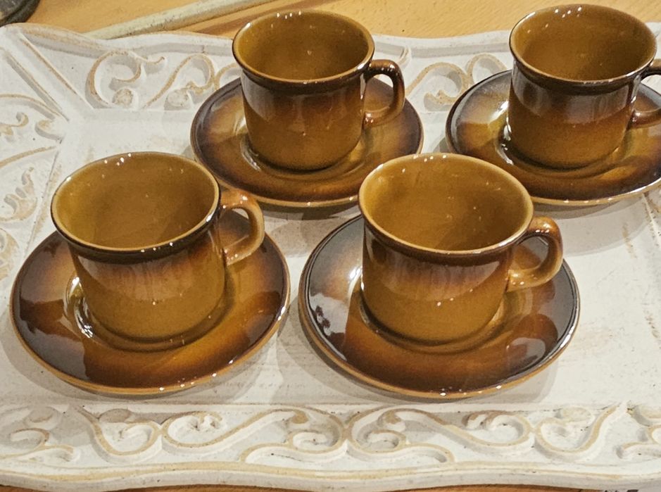 Zestaw do espresso, 4 szt ceramika Tułowice