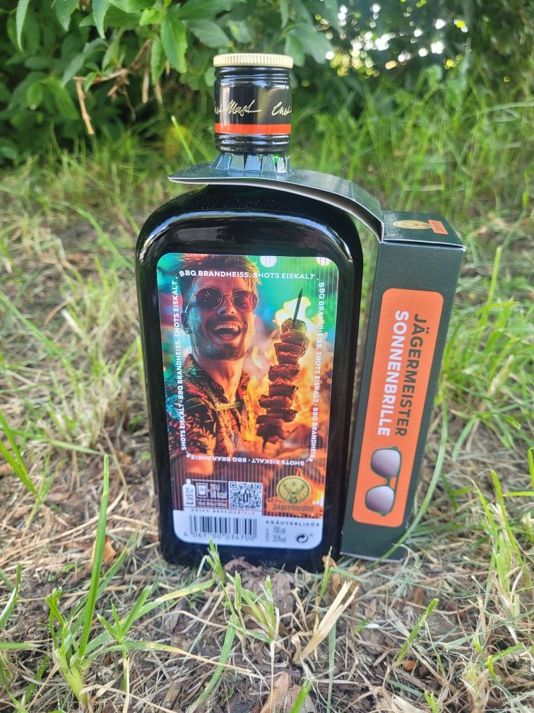 Jagermeister 0.7 plus oryginalne okulary przeciwsłoneczne