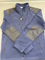 Bluza polarowa granatowa  rozpinana gruba r. M