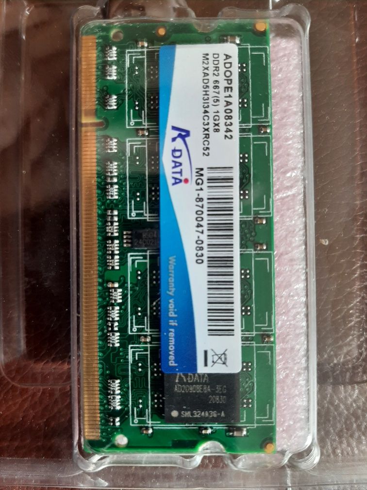 Memoria ddr2 667 1G