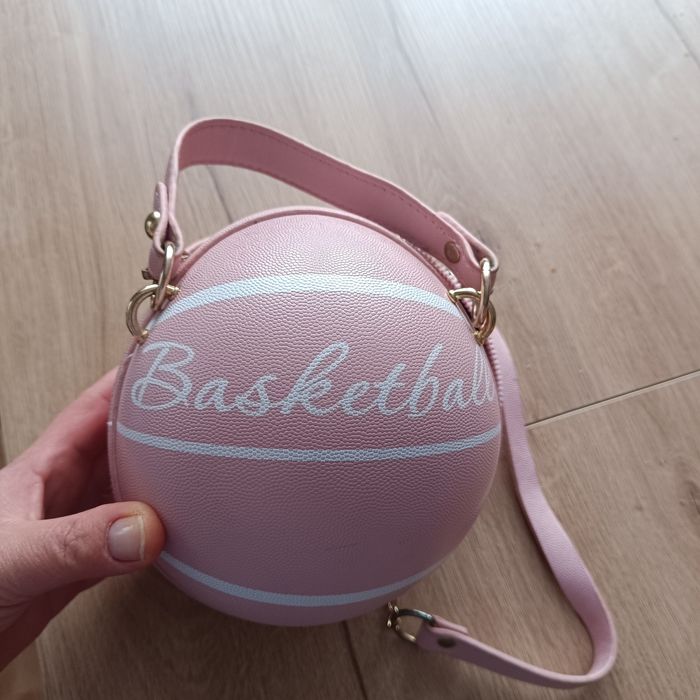 Torebka piłka  różowa