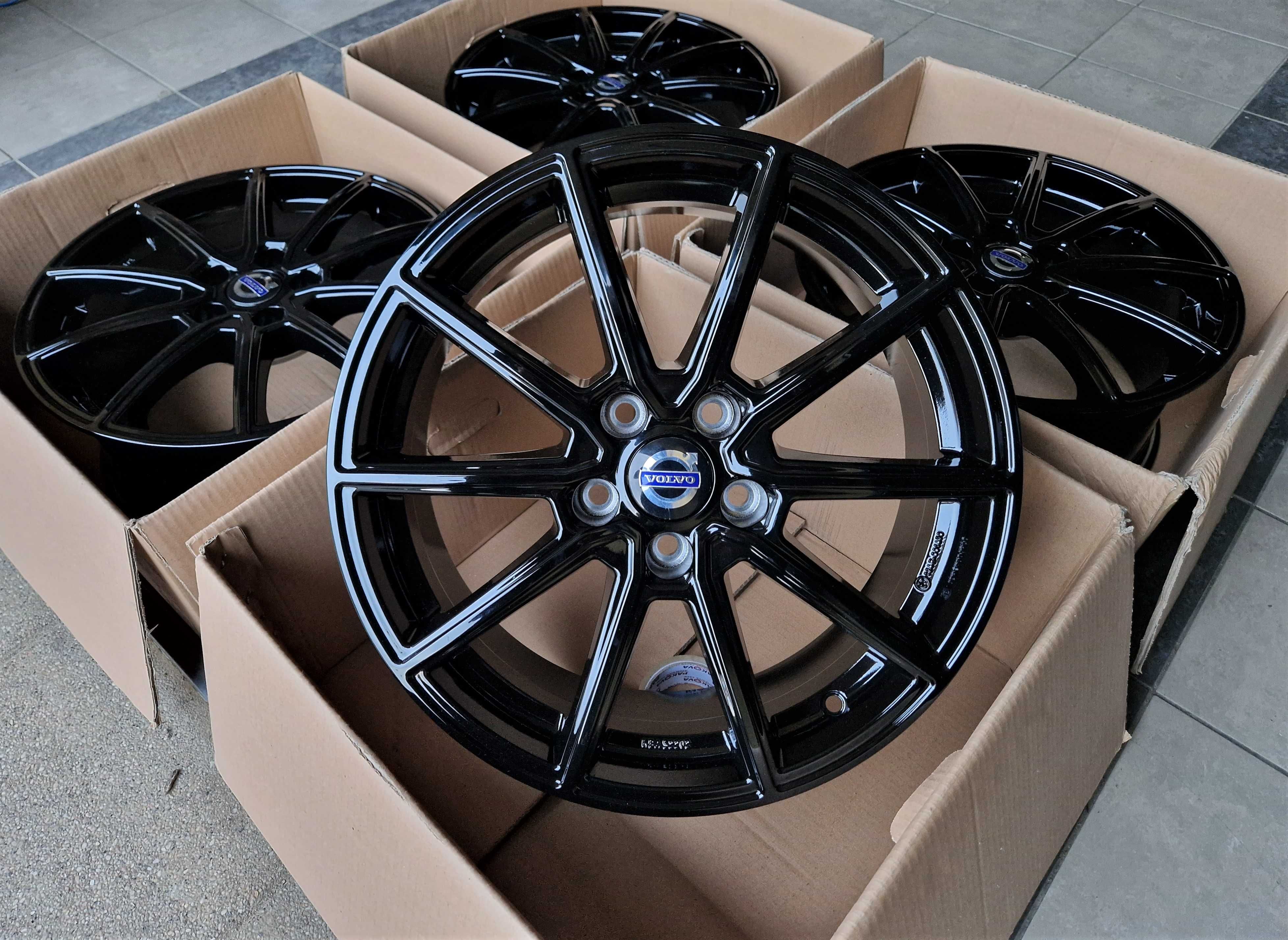 Alufelgi 17 5x108 Volvo S40 S60 V40 V60 V70 V90 XC40 XC60 Czarne 700#