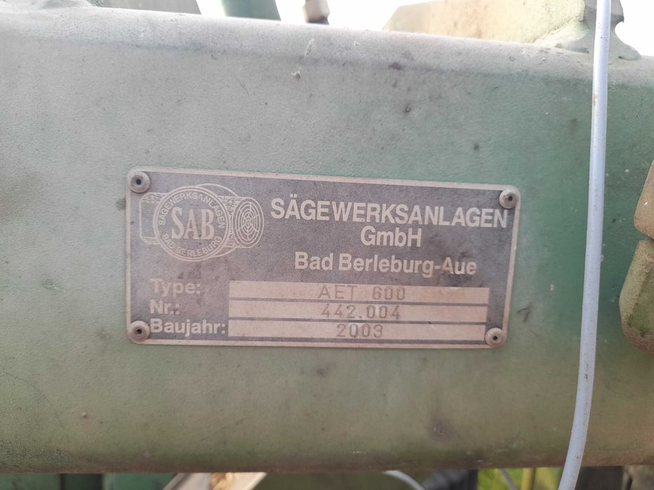 Tartak SAB urzadzenie centrujace