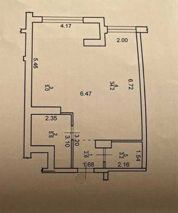 1км квартира ЖК Royal Holl