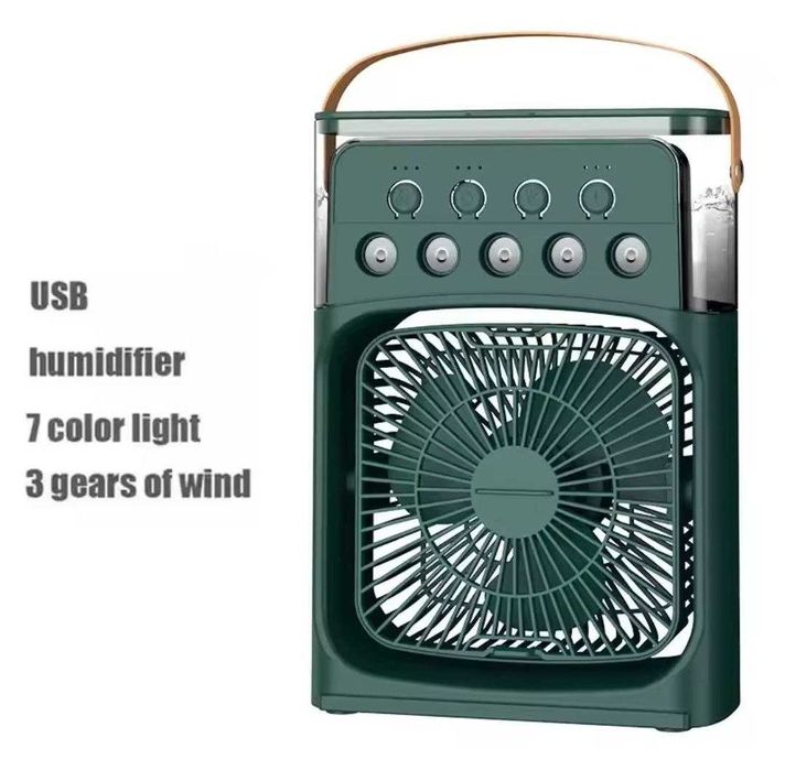 Портативный мини кондиционер вентилятор с увлажнением USB новый
