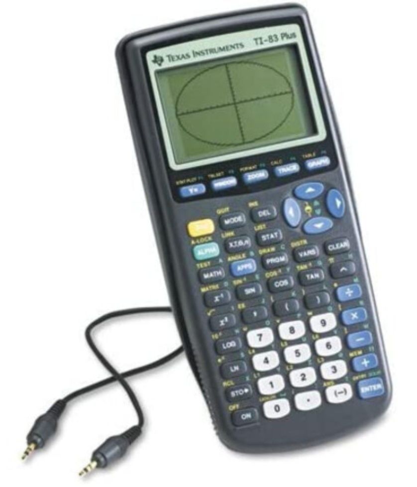 Calculadora gráfica
Texas Instrumen 83PL/CLM/1L1/V Ti 83 mais Calc Blu