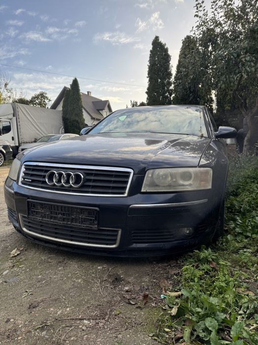 Audi A8 D3 LZ5D Maska Zderzak Lampa Błotnik Drzwi Lusterko