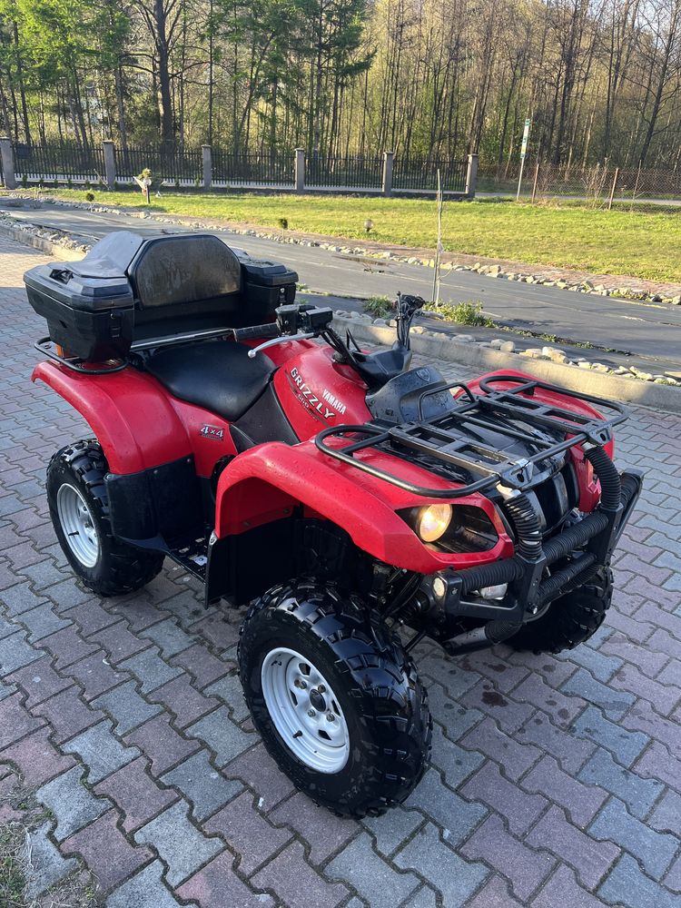 Yamaha grizzly 660 quad zarejestrowany