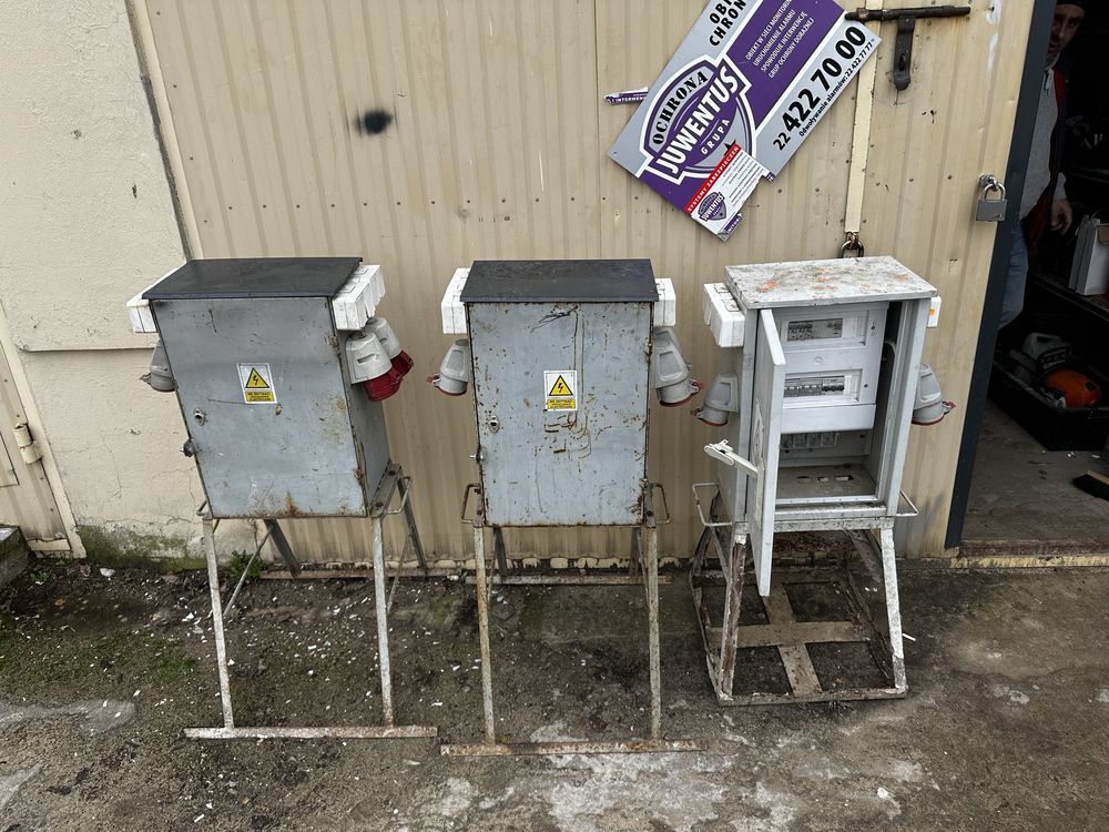 Rozdzielnia Budowlana RBtka Szafka Elektryczna wolnostojąca