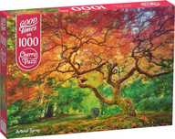 Puzzle 1000 elementów. Kolorowy las 30530. CherryPazzi