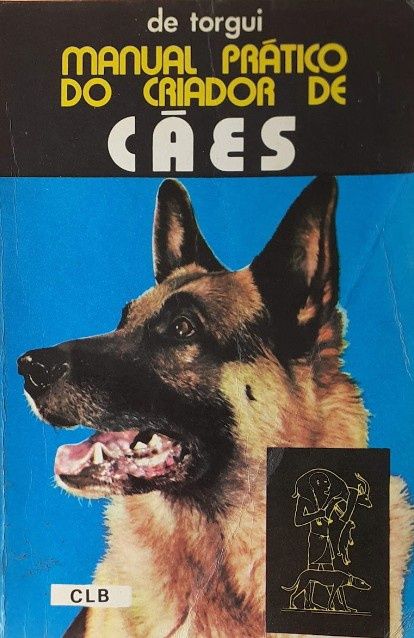 Cães Manual Prático do Criador de CãesLivro antigo