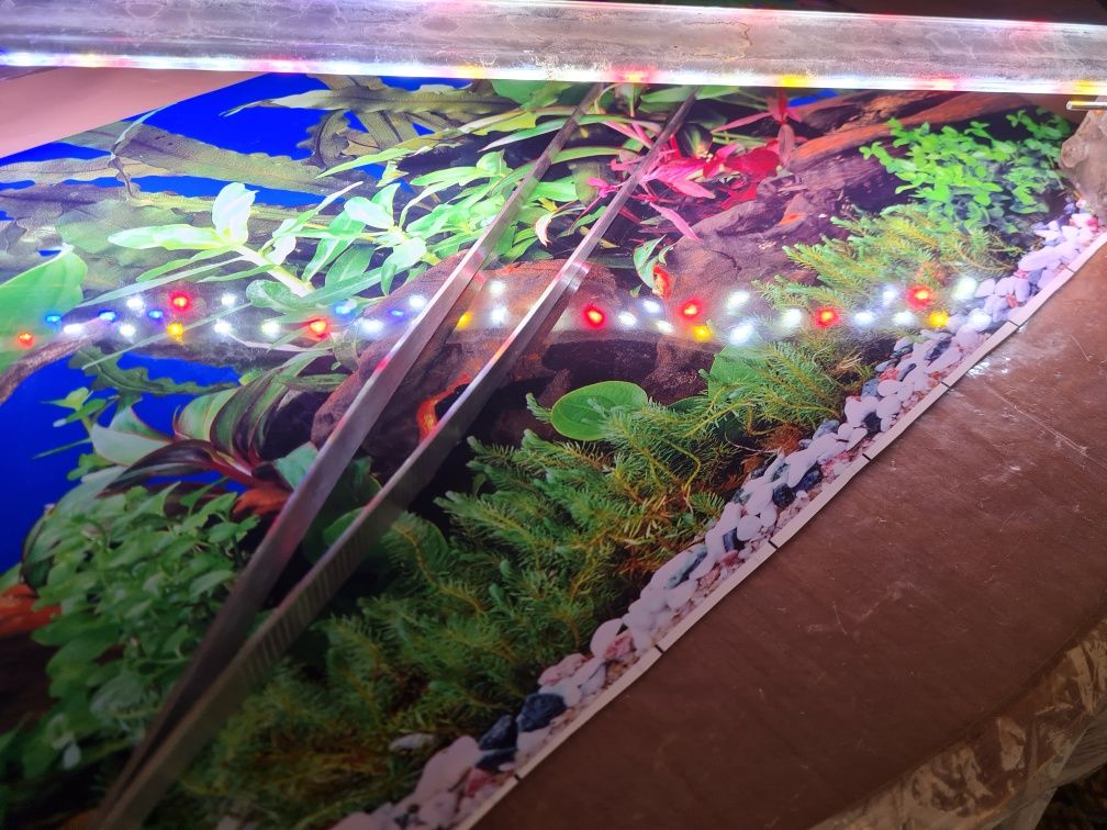 Calha extensivel led com temporizador